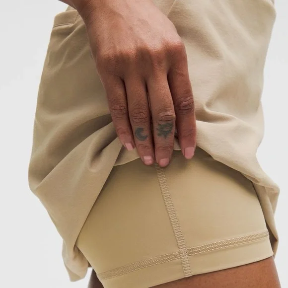 NWT Lululemon Stretch Twill Front Pleat Golf Skirt - Picture 3 of 12